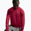 Pánská běžecká mikina Nike Miler Dri-Fit UV 1/2 Zip tough red 4