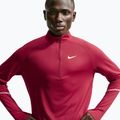 Pánská běžecká mikina Nike Miler Dri-Fit UV 1/2 Zip tough red 5