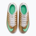 Dětské kopačáky Nike Jr. Mercurial Superfly 11 Club "Kylian Mbappé" metallic gold/green glow 4