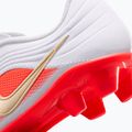 Dětské kopačky Nike Jr. Tiempo Maestro Club White/Bright Crimson/Blur 6