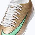 Dětské kopačáky Nike Jr. Mercurial Superfly 11 Club "Kylian Mbappé" metallic gold/green glow 5