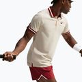 Polo tričko Nike Court Slam Aero-Fit Pale Ivory/Team Red 4