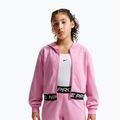 Dětská mikina Nike Pro Fleece pink rise/pink rise/black/white