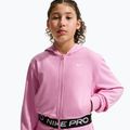 Dětská mikina Nike Pro Fleece pink rise/pink rise/black/white 3