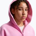Dětská mikina Nike Sportswear Studio Fleece pink rise/white 6