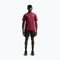 Pánské běžecké tričko Nike Miler Dri-Fit UV tough red/mystic dates 2