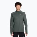 Pánská běžecká mikina Nike Miler Dri-Fit UV 1/2 Zip camo green