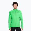 Pánská běžecká mikina Nike Miler Dri-Fit UV 1/2 Zip illusion green