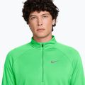 Pánská běžecká mikina Nike Miler Dri-Fit UV 1/2 Zip illusion green 3