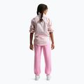 Dětské kalhoty Nike Sportswear Studio Fleece pink rise/white 3
