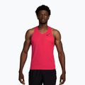Pánské běžecké tričko Nike AeroSwift fusion red/black