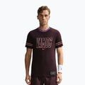 Pánské tričko na lezení Nike Court Dri-FIT Cotton burgundy ash
