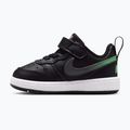 Dětské boty do vody Nike Court Borough Low black/smoke grey/white/illusion green 2