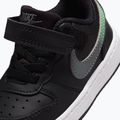 Dětské boty do vody Nike Court Borough Low black/smoke grey/white/illusion green 5