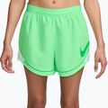 Dámské běžecké šortky Nike Tempo Dri-Fit Unlined illusion green/barely green/green spark
