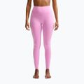 Dámské tréninkové legíny Nike One pink rise/white