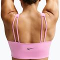 Sportovní podprsenka Nike Pro Sculpt pink rise/black 4