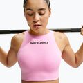 Sportovní podprsenka Nike Pro Sculpt pink rise/black 5