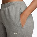 Dámské kalhoty Nike Studio Fleece dark grey heather/sail 3
