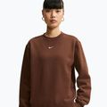 Dámská mikina Nike Studio Fleece cacao wow/sail 4