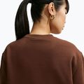 Dámská mikina Nike Studio Fleece cacao wow/sail 6