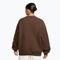 Dámská mikina Nike Studio Fleece Medium Weight cacao wow/sail 2