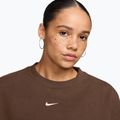 Dámská mikina Nike Studio Fleece Medium Weight cacao wow/sail 3