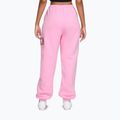 Dámské kalhoty Nike Studio Fleece pink rise/pink smoke 2