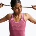 Dámské tréninkové tričko Nike One pink smoke/pink rise/mystic dates/white 5