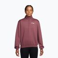 Dámská tréninková mikina Nike Studio Fleece Sport pink smoke/mystic dates/white