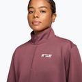 Dámská tréninková mikina Nike Studio Fleece Sport pink smoke/mystic dates/white 3