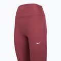 Dámské legíny Nike One pink smoke/pink smoke/pink rise/white 9