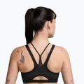Sportovní podprsenka Nike One black/smoke grey/university red 2