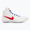 Zápasnické boty Nike Footsweep 2 white/univ red-royal 2