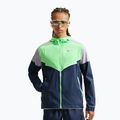 Pánská běžecká bunda Nike Impossibly Light Windrunner midnight navy/illusion green/wolf grey