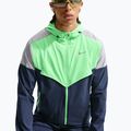 Pánská běžecká bunda Nike Impossibly Light Windrunner midnight navy/illusion green/wolf grey 4