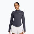 Dámské běžecké Longsleeve Nike Tempo Swoosh Run Dri-Fit 1/4-Zip LS gridiron/white