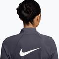 Dámské běžecké Longsleeve Nike Tempo Swoosh Run Dri-Fit 1/4-Zip LS gridiron/white 3