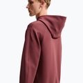 Pánská tréninková mikina Nike 24.7 ImpossiblySoft Light Boulder/Black/Burgundy Crush 5