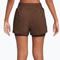 Dámské šortky Nike One Dri-Fit High-Waisted 3" 2In1 cacao wow/white 2