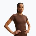 Dámské tréninkové tričko Nike Pro Seamless Dri-Fit SS cacao wow 4