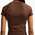 Dámské tréninkové tričko Nike Pro Seamless Dri-Fit SS cacao wow 5