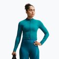 Dámská tréninková mikina Nike Pro Seamless Full Zip Top bright spruce