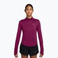 Dámská běžecká mikina Nike Swift Dri-FIT UV 1/4-Zip true berry