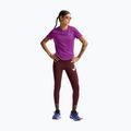 Dámské běžecké legíny Nike Tempo Swoosh Run High-Waisted 7/8 mystic dates/white 2