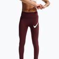 Dámské běžecké legíny Nike Tempo Swoosh Run High-Waisted 7/8 mystic dates/white 5