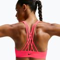 Sportovní podprsenka Nike Indy Strappy laser crimson/black 5