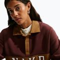 Dámská mikina Nike Studio Fleece Medium Weight mystic dates/light british tan/sail 5