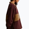 Dámská mikina Nike Studio Fleece Medium Weight mystic dates/light british tan/sail 6