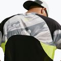 Pánské běžecké tričko Nike Dri-FIT Printed SS smoke grey/black/light lemon twist 5